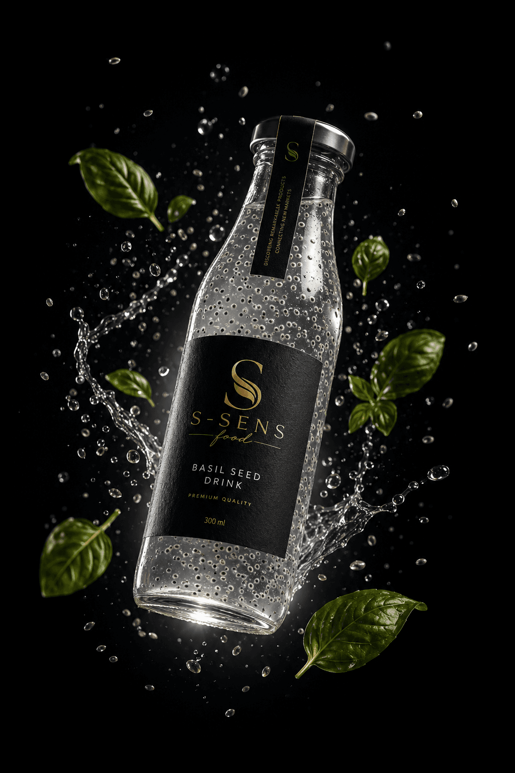 S-SENS Premium Basil Seed Drink